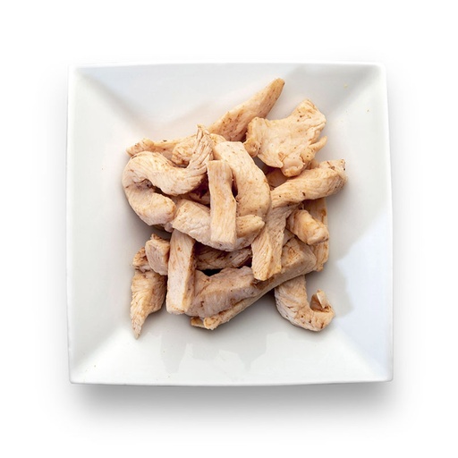 [020006] TIRAS POLLO NATURALES BRASEADAS